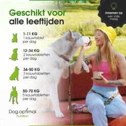 DOG OPTIMAL ANTI ALLERGY SUPPORT 120 Stuks - Allergie - Honden - Hondensnacks - Hondenkoekjes - Hondensupplementen - Honden - Puppy - Hondenvoeding - Weerstand - Jeuk-hond - Jeuk -Katten En Honden Verkoop Winkel 1200x1200 77