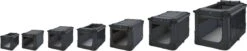 Maelson Soft Kennel - Robuuste Hondenbench Van Zacht Materiaal - Opvouwbare Kennel Met Stevig Stalen Binnenframe - Zwart/antraciet - XXS / XS / S / M / L / XL / XXL - 72 S -Katten En Honden Verkoop Winkel 1200x246