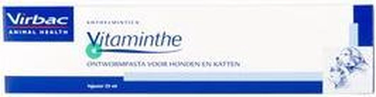 Virbac Vitaminthe Ontwormingspasta - Hond & Kat - 25 Ml 3 Virbac Vitaminthe Ontwormingspasta - Hond & Kat - 25 Ml - Afbeelding 3