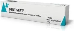 Katten En Honden Verkoop Winkel 40 Dentisept Tandpasta - 20 G