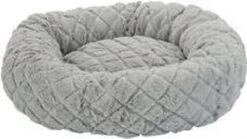 Beeztees Levisa - Kattenmand - Pluche - Grijs - 43x43x13 Cm -Katten En Honden Verkoop Winkel 1200x676