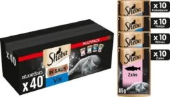 Sheba Delicatesse Katten Natvoer - Vis - 40 X 85 Gr