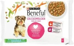 Beneful Pouch - Hondenvoer Kalkoen & Lam In Saus - 40 X 100 G -Katten En Honden Verkoop Winkel 1200x751