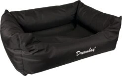 Flamingo Hondenmand Dreambay - 100 X 80 X 25 Cm - Zwart