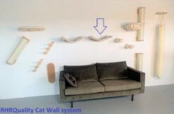 RHRQuality Wandmeubel Wandmontage Klimmuur Kat 53 X 43cm Luxe Hangmat XXL Creme Klim Wand Muur Krabpaal Katten Muurbevestiging -Katten En Honden Verkoop Winkel 1200x786