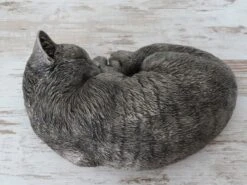 Kattenurn Asbeeld Kat Slapend Antiek Brons 26 Cm Urn Kat -Katten En Honden Verkoop Winkel 1200x900 24