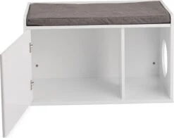 Relaxdays Kattenbak Ombouw - Met Zitkussen - Kattenhuis Wit - Kattenmeubel - Kattenkast 17 Relaxdays Kattenbak Ombouw - Met Zitkussen - Kattenhuis Wit - Kattenmeubel - Kattenkast -Katten En Honden Verkoop Winkel 1200x950 1