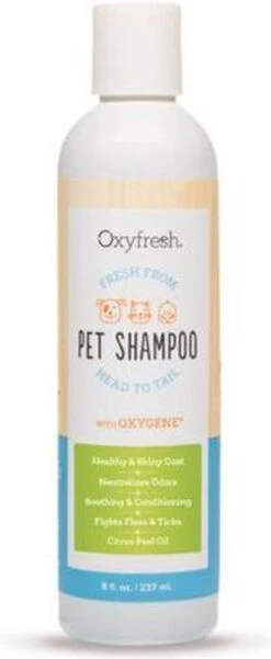 Oxyfresh Pets Hondenshampoo & Kattenshampoo - 237ml - Diervriendelijke Shampoo Voor Honden En Katten Zonder Irriterende Bestanddelen -Katten En Honden Verkoop Winkel 493x1200