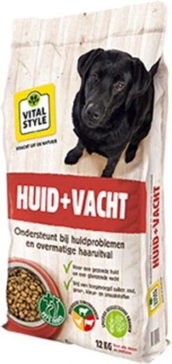 VITALstyle HUID+VACHT - Hondenbrokken - 12 Kg -Katten En Honden Verkoop Winkel 567x1200