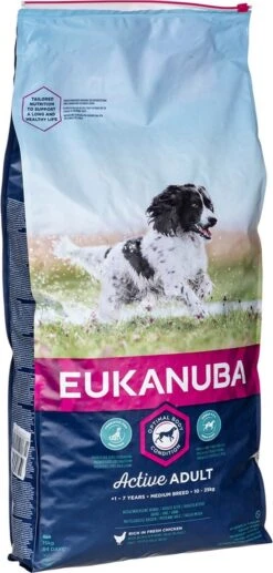 Eukanuba Dog Adult Medium Breed - Kip - Hondenvoer - 15 Kg -Katten En Honden Verkoop Winkel 573x1200 1