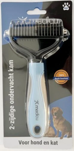 Hondenkam 2-Zijdige Voor Ondervacht - Kattenkam - Voorkomt Haaruitval - Verwijdert Klitten - MEDICU ® Premium Quality -Katten En Honden Verkoop Winkel 591x1200 1