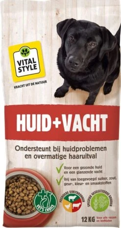 VITALstyle HUID+VACHT - Hondenbrokken - 12 Kg -Katten En Honden Verkoop Winkel 641x1200