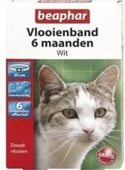 Beaphar Vlooienband - Wit - 1 Stuk -Katten En Honden Verkoop Winkel 884x1200