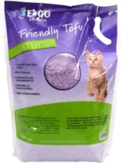 Ekoo Kattenbakvulling Friendly Tofu Lavendel 6 Liter -Katten En Honden Verkoop Winkel 894x1200