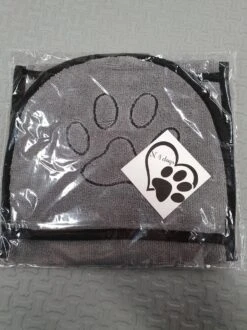 N4dogs – Hondenhanddoek – Honden Handdoek – Microvezel Handdoek – Handdoek Hond – Droogdoek Hond – Dierendeken – Sterk Absorberend – Handdoek Met Zakken - Grijs - 66 X 23 Cm -Katten En Honden Verkoop Winkel 899x1200 3