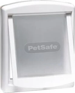 Petsafe 757 Hondenluik - Medium - Zilver/Tranparant -Katten En Honden Verkoop Winkel 971x1200