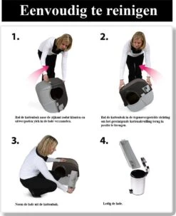 Omega Paw Zelfreinigende Kattenbak L - Zwart -Katten En Honden Verkoop Winkel 978x1200 1