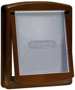Petsafe 757 Hondenluik - Medium - Zilver/Tranparant -Katten En Honden Verkoop Winkel 990x1200